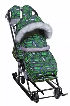 Коляска комби Ника Детям НД7-8SK/2 Спортивный зеленый
