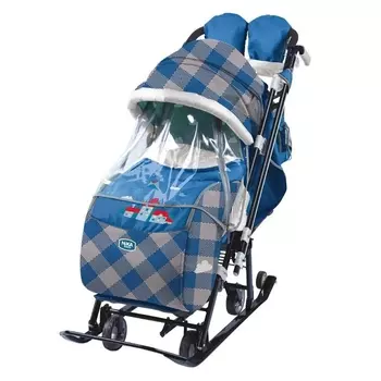 Коляска комби Ника Наши Детки НДТ5-2/2 Капри в клетку