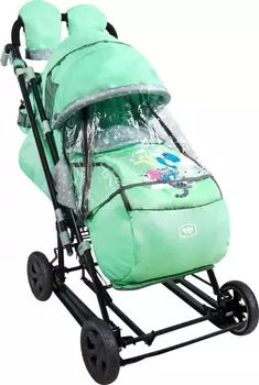 Коляска комби Ника НД 8-3/3 мятный
