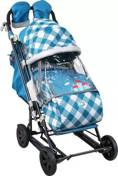 Коляска комби Ника НД 8-3К/2 капри в клетку
