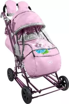 Коляска комби Ника НД 8-3К/4 лиловый