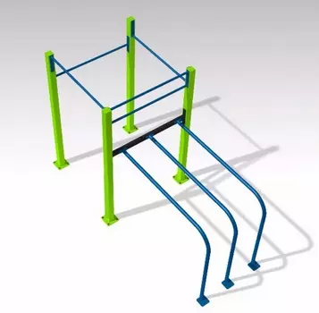 Комлекс турников и брусья Hercules 6037