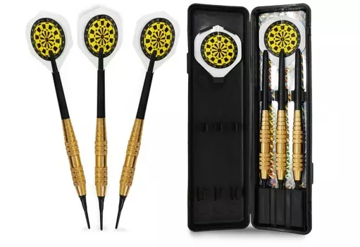 Комплект дротиков VIRGIN Латунь 16 GM (Soft Tip) Start Line SLP-SD-B-VIRGIN-16