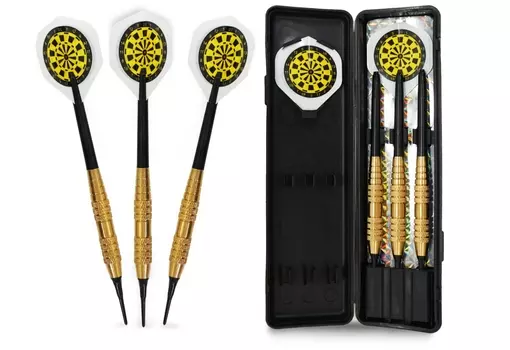 Комплект дротиков VIRGIN Латунь 18 GM (Soft Tip) Start Line SLP-SD-B-VIRGIN-18