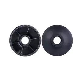 Комплект колец ограничительных для скандинавских палок Berger 2 шт чёрные