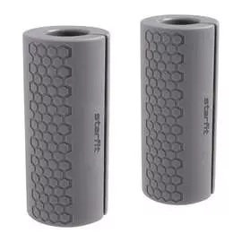 Комплект расширителей хвата Starfit BB-110, D25 мм, цилиндр, серый, 2 шт.