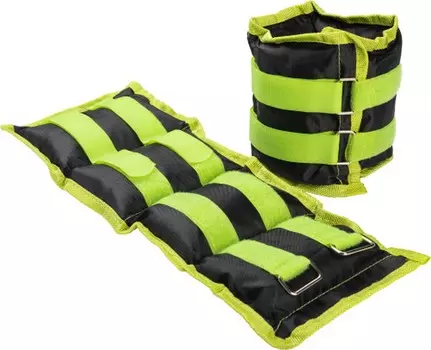 Комплект утяжелителей (2кг) Sundays Fitness IR97812 6062956 черный\зеленый