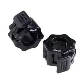 Комплект замков для грифа Star Fit BB-109, D26 мм, с фиксатором, пластиковые