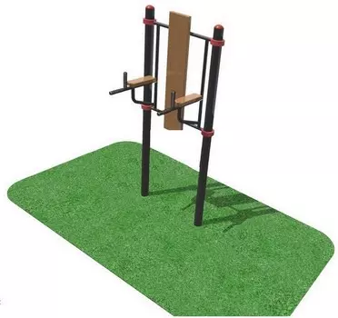 Комплекс для тренировки мышц верхнего плечевого пояса и мышц брюшного пресса 10923