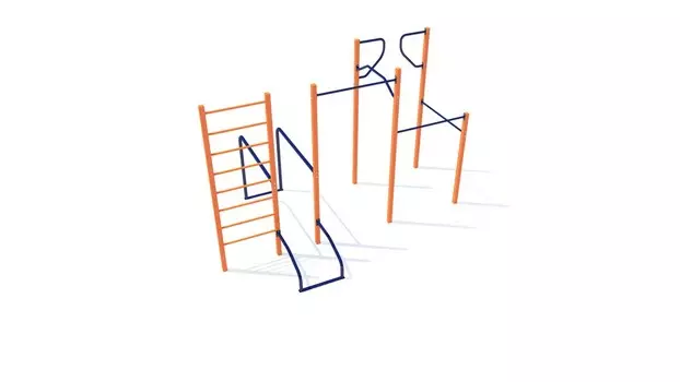 Комплекс турников Двор-1 Hercules 33533