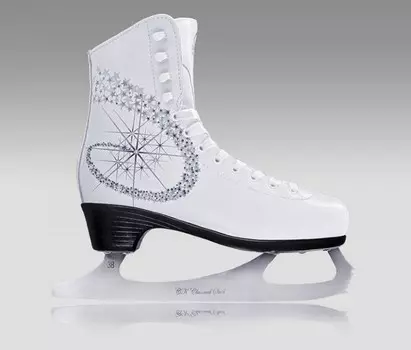 Коньки фигурные Princess 100% кожа