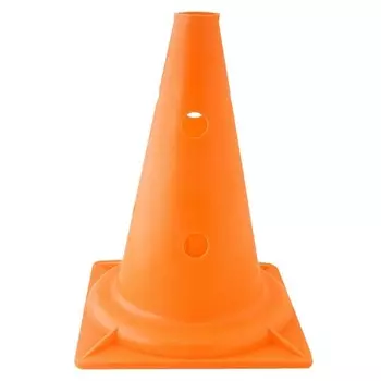 Конус тренировочный с боковыми отверстиями, 32см У622/MR-K32-O оранжевый