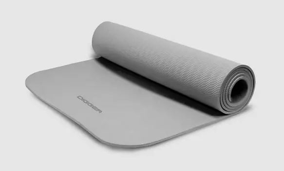 Коврик для фитнеса NBR 15мм Hasttings Digger HD22D1D-NBR-Gray Серый