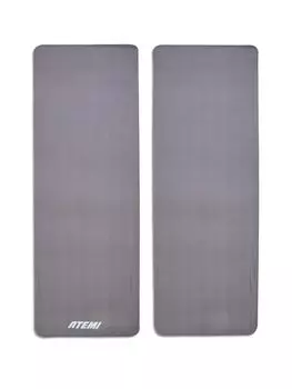 Коврик для йоги и фитнеса 183х61х1,0см Atemi OMP-AYM1GY серый