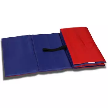 Коврик гимнастический детский Indigo полиэстер, стенофон SM-043-BLR cине-красный