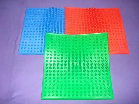 Коврик массажный квадратный 24х24см ФСИ И06033