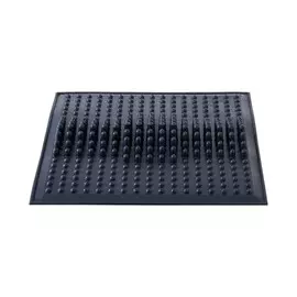 Коврик массажный резиновый, для стоп BaseFit черный