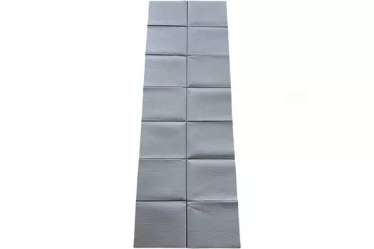 Коврик ПВХ Складной в сумке 183x61x0.4см Sportex E43896-2 серый