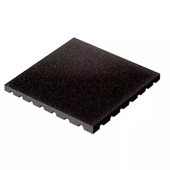 Коврик резиновый Profi-Fit (черный Грунт) 1000x1000x30 мм