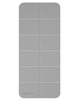Коврик складной для йоги и фитнеса 183x61x0,6см TPE PROIRON КС0602 серый