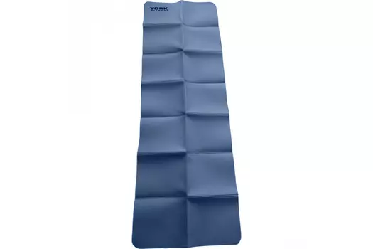 Коврик ТПЕ Складной в сумке 183x61x0.4см York Fitness E43892 синий
