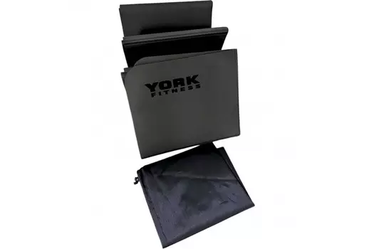 Коврик ТПЕ Складной в сумке 183x61x0.4см York Fitness E43895 черный