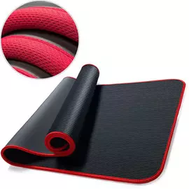 Коврик Универсальный НБК 183х61х1,0 см, с кантом B32163 черный\красный