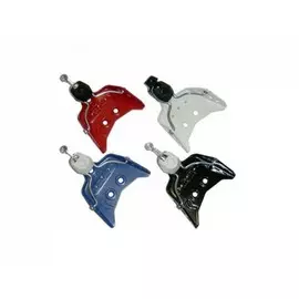 Крепления лыжные дюралюминий NN75 мм синие