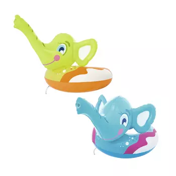 Круг для плавания Слоник с брызгалкой 69х61см, от 3 до 6 лет Bestway 36116