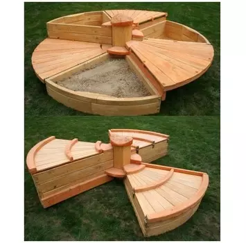 Круглая песочница-трансформер Hercules 5130