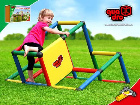 Крупногабаритный конструктор My first (141 деталь) Quadro 11960