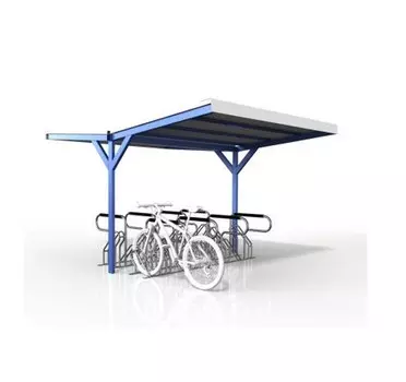 Крытая двусторонняя велопарковка Игрек Hercules 3391