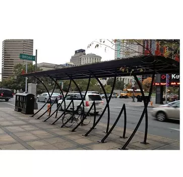 Крытая велопарковка Математика Hercules 4387