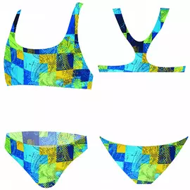 Купальник детский спортивный Atemi принт. BG10 12