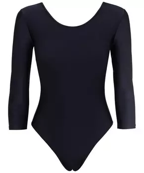 Купальник гимнастический Amely AA-141 черный (44-48)