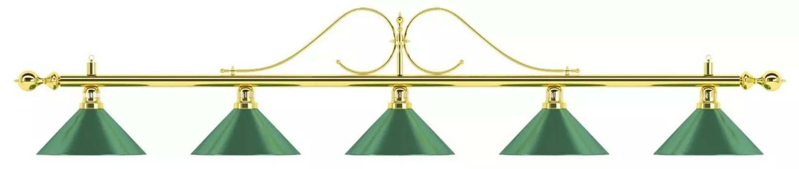 Лампа на пять плафонов Weekend Classic d35 см