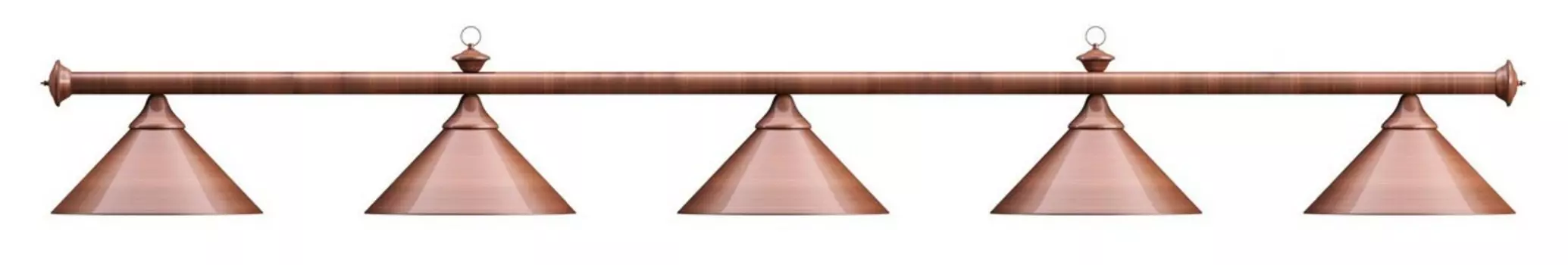 Лампа на пять плафонов Weekend Elegance d35 см 75.028.05.0 бронзовая штанга, бронзовый плафон