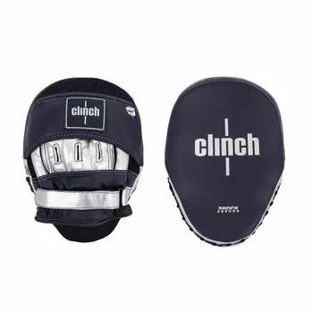 Лапы Clinch Shock Absorb Mitt темносине-серебристые C548
