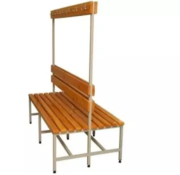 Лавочка двухсторонняя с вешалкой Hercules 2653