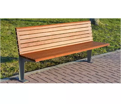 Лавочка со спинкой Hercules Класс 32373