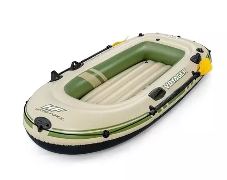 Лодка надувная Bestway Voyager X2, 232х118см 65163