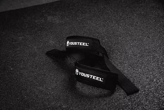 Лямки тяжелоатлетические YouSteel c неопреновой вставкой (пара)
