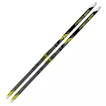 Лыжи беговые Fischer LS Skаte IFP Xtra Stiff Wax (черно/желтый) N77619