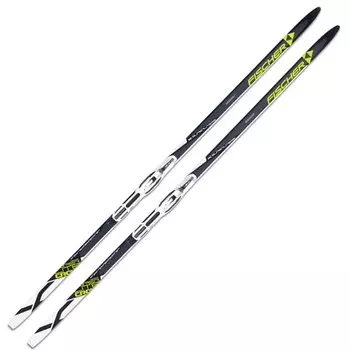 Лыжи беговые Fischer Superlite Crown EF IFP Step (черно/белый) N41018
