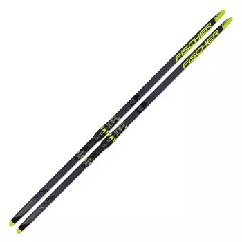 Лыжи беговые Fischer Twin Skin Carbоn Pro Stiff IFP Step (черно/желтый) N13620