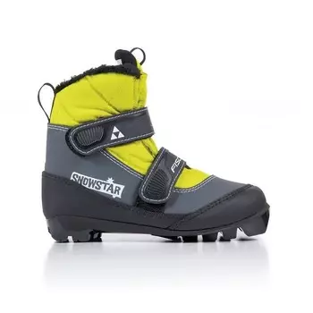Лыжные ботинки NNN Fischer Snowstar S41017 black yellow