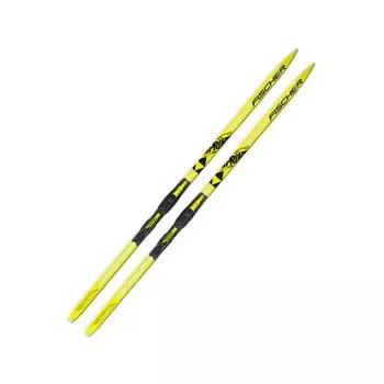 Лыжные комплекты Fischer Sprint Crown Yellow с креплениями NNN Step N63415