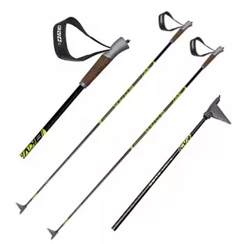 Лыжные палки KV+ (21P011Q) Tornado light Карбон 100%