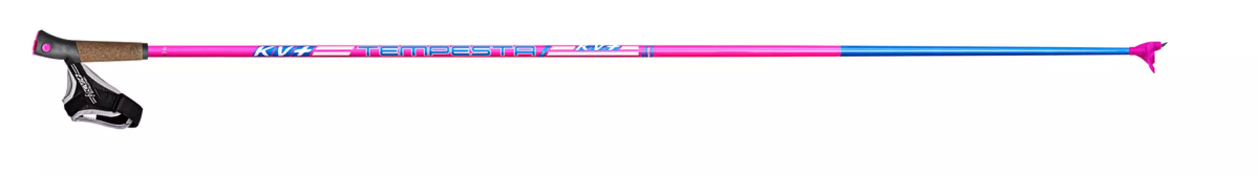 Лыжные палки KV+ 8P006P Tempesta Карбон 90%+Стекло 10% (розовый)