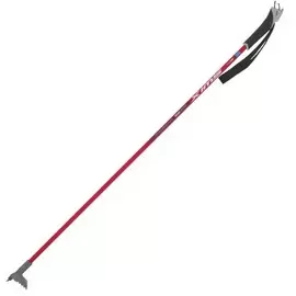 Лыжные палки Swix Jr. Cross Red (рукоятка PC, темляк) Алюминий JL204-00